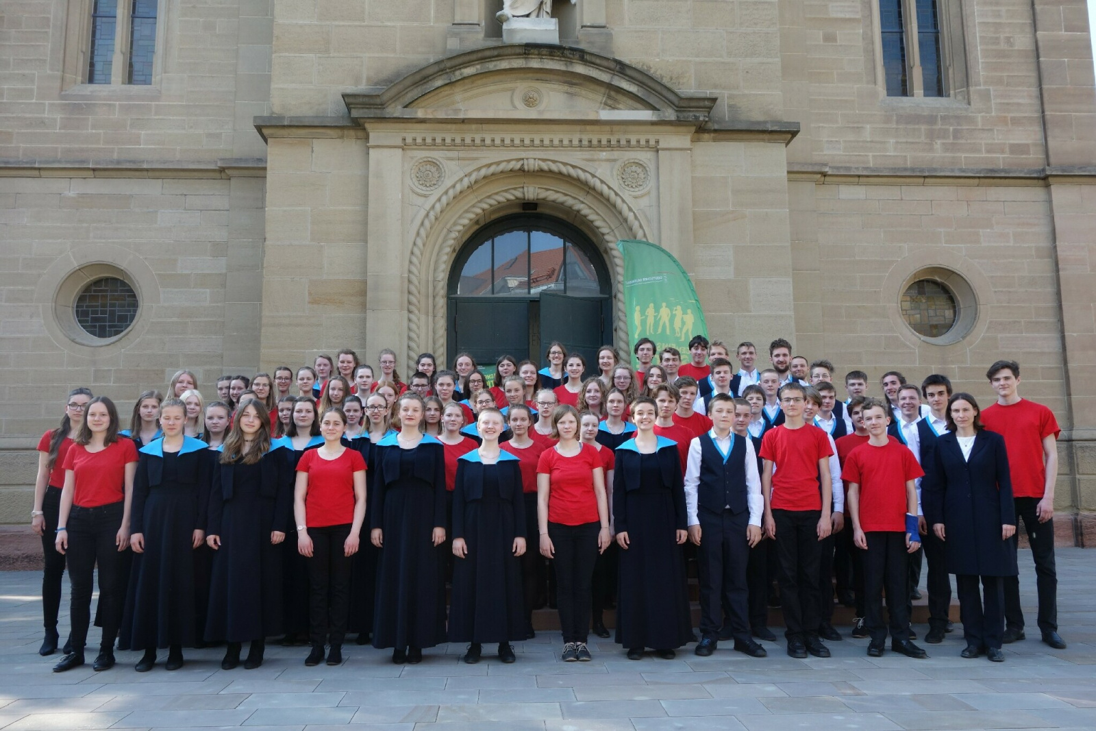 2018-05 Deutscher Chorwettbewerb Jugendchöre Chorakademie Erfurt und schola cantorum weimar, Bild: scw