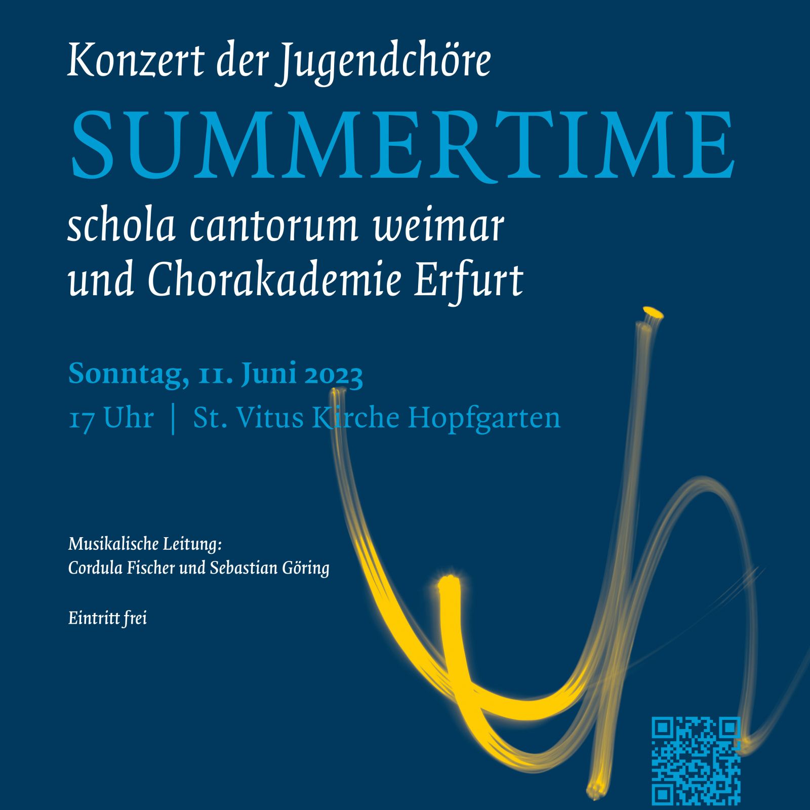 2023-06 Sommerkonzert Jugendchöre scw + CAE, Bild: schola cantorum weimar